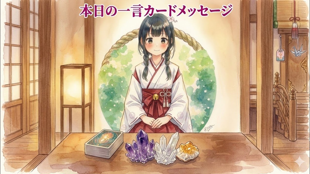 2026年7月3日一言カードメッセージ（ガーディアンエンジェルタロット