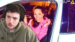 Drunk Woman Can't Stop Laughing After Crashes | Austin Reacts