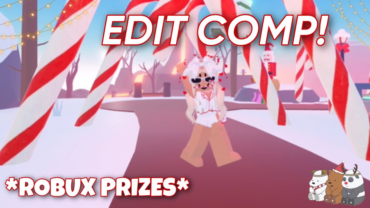 EDIT COMPETITION *ROBUX PRIZES* #Edit4ChristmasCompx - YouTube