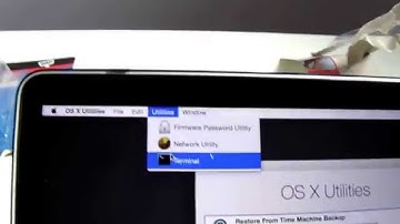 How to reset a Mac password if you forgot (OS X Mavericks)