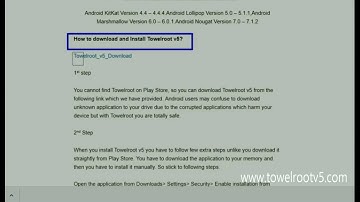 latest Android rooting application_towelroot v5