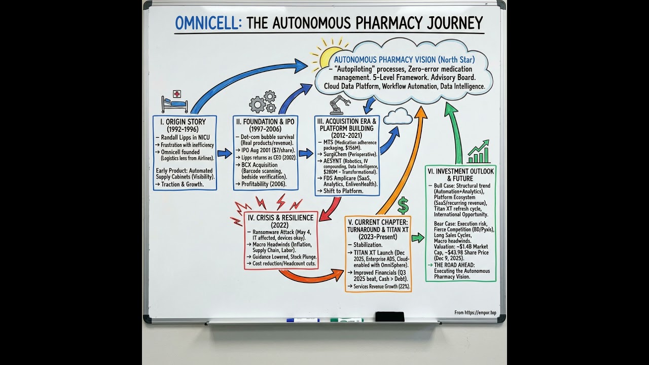 Omnicell: The Story of the Autonomous Pharmacy - $OMCL
