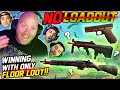 WE WON WITH ONLY FLOOR LOOT!! NO LOADOUTS!  Ft. CourageJD, Nickmercs & Cloakzy