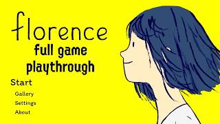 Florence | Full Game Playthrough [No Commentary]