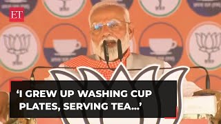 'Relationship between Modi and 'Chai' is deep, I grew up washing cup,  plates...': PM Modi