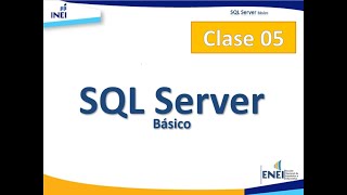 SQL Server Básico 05 by Ezio Quispe 37 views 2 years ago 4 hours