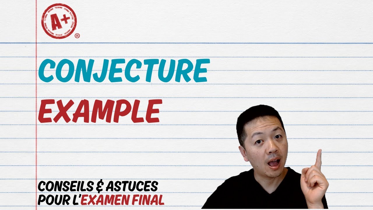 Conjecture - Secondaire 4 SN au Québec #Examen #mathématiques #Conjecture