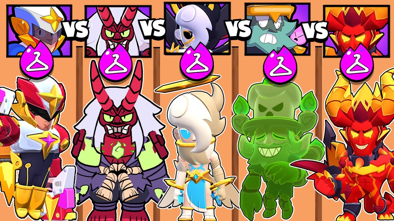 WHAT IS THE BEST BRAWLER with HYPERCHARGE SKIN? | GHOULISH DYNAMIKE | BRAWL STARS