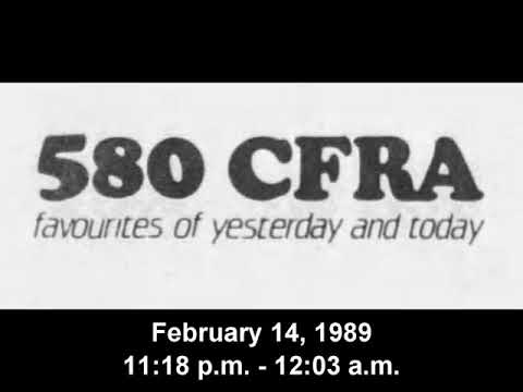 580 CFRA Ottawa 1989 DX aircheck still