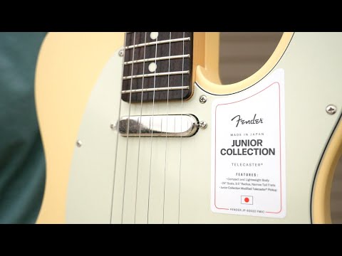 Have You Ever Seen a Short-Scale Tele? (24") | Fender Japan Junior Telecaster Review + Demo