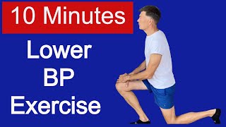 How to lower blood pressure immediately | 10min Exercise for  High Blood Pressure