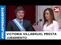 Victoria villarruel prest juramento como vicepresidente de la nacin