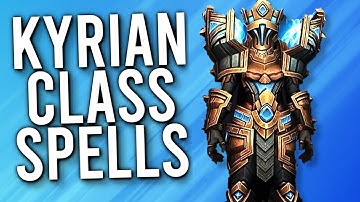 NEW CLASS SPELLS! Kyrian Covenant Abilities! - WoW: Shadowlands Update