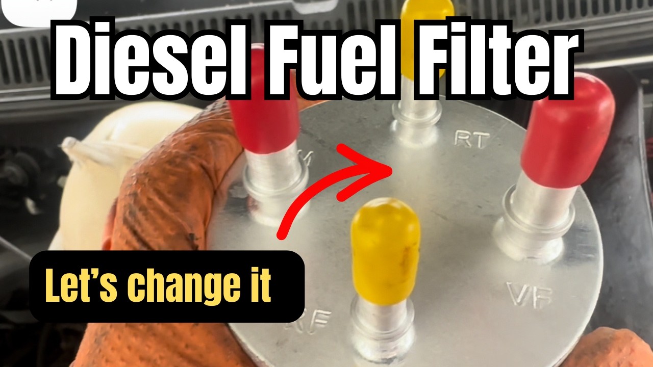 How to Change a VW T5 T6 Diesel Fuel Filter — Don't Skip This Step ...