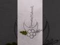 Beautiful flower embroidery design|hand embroidery|hand craft