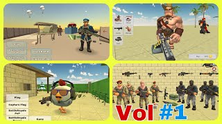 Strike fortress box , Battle box , Chicken gun, Strikebox sandbox shooter gameplay valume #1 screenshot 2