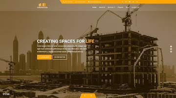 Construction Joomla Template
