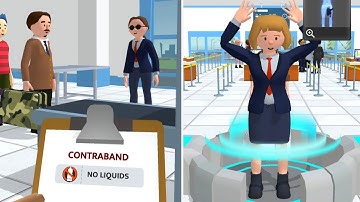 Airport Security ✈️👮 Walktrought All Level Gameplay Android,ios ASW1GP3