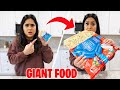 Eating ONLY Giant Foods For 24 HOURS!! **bad idea**