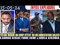 Fatshi risque un coup dtat ou arrestation kalate jkabila de retour cnangaa avance akomi masisi