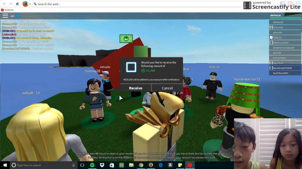 robux games give