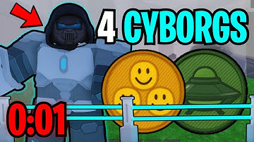 We Speedran 99 Nights in The Forest with 4 CYBORGS! (INSANE SPEEDRUN)