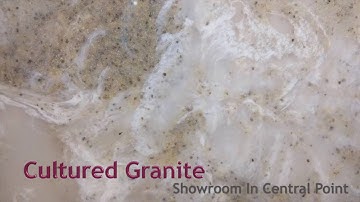 Cultured Granite Display  Granite Elite Series, Southern Oregon
