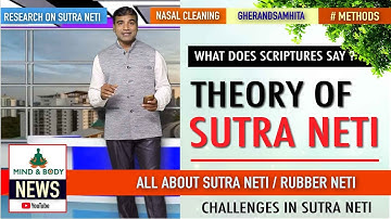 Sutra Neti: Part 1 Theory | Rubber Neti | Nose Cleansing | Research on Sutra Neti | Shatkriyas