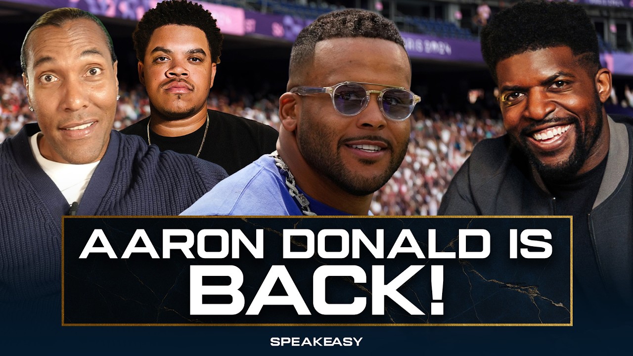 BREAKING: Aaron Donald Is Back at Rams Practice!