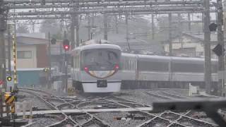 西武　10000系　10103F　プラチナ・エクスプレスラッピング　飯能駅発車