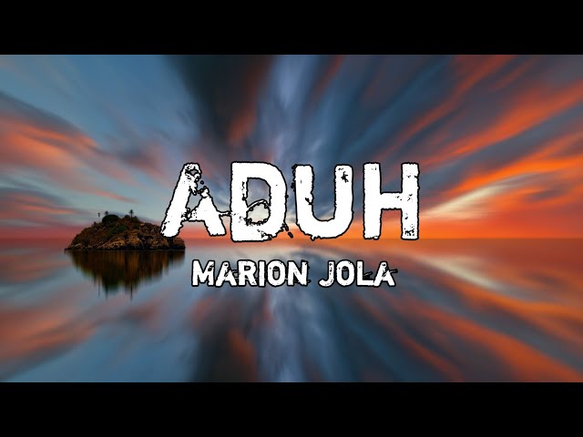 Marion Jola - Aduh (Lirik) class=