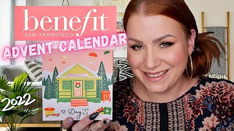 BENEFIT 12 DAY ADVENT CALENDAR 2022  UNBOXING -  NOTHING NEW HERE BUT FULL OF BEST SELLERS