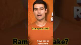 Dhruv rathee says Ramayana Fake dhruvrathee