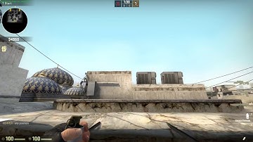 XBOX fast and easy smoke from T spawn (de_dust2)