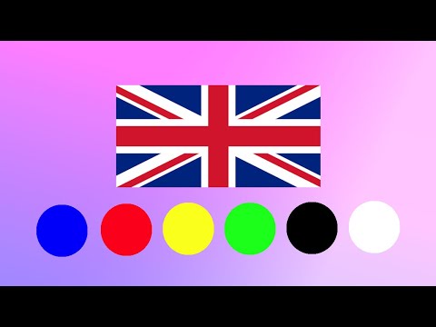 Kielisuihkutus kotona – Englanti – KIM-leikki – ensimmäiset värit