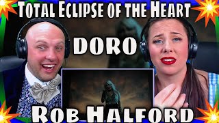 First Time Hearing DORO - Total Eclipse of the Heart (feat. Rob Halford) THE WOLF HUNTERZ REACTIONS