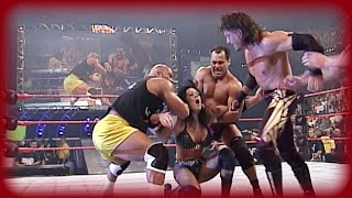 Chyna & Chris Jericho vs. Eddie Guerrero & Chris Benoit: RAW IS WAR, Mar. 27, 2000