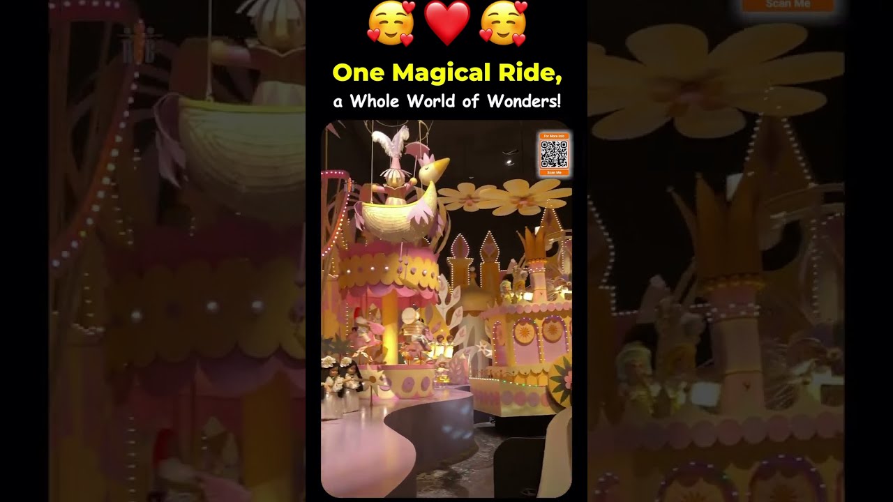 🔥 Watch Till End Disneyland It’s small world #virl #disneyland #trending #shorts #yt #explore