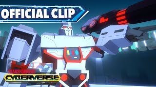 Megatron, the Gladiator' Official Clip 💪Transformers Cyberverse S1 | Transformers Official