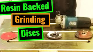 Resin Backed Grinding Discs   ~  My New Tool Ep. 2