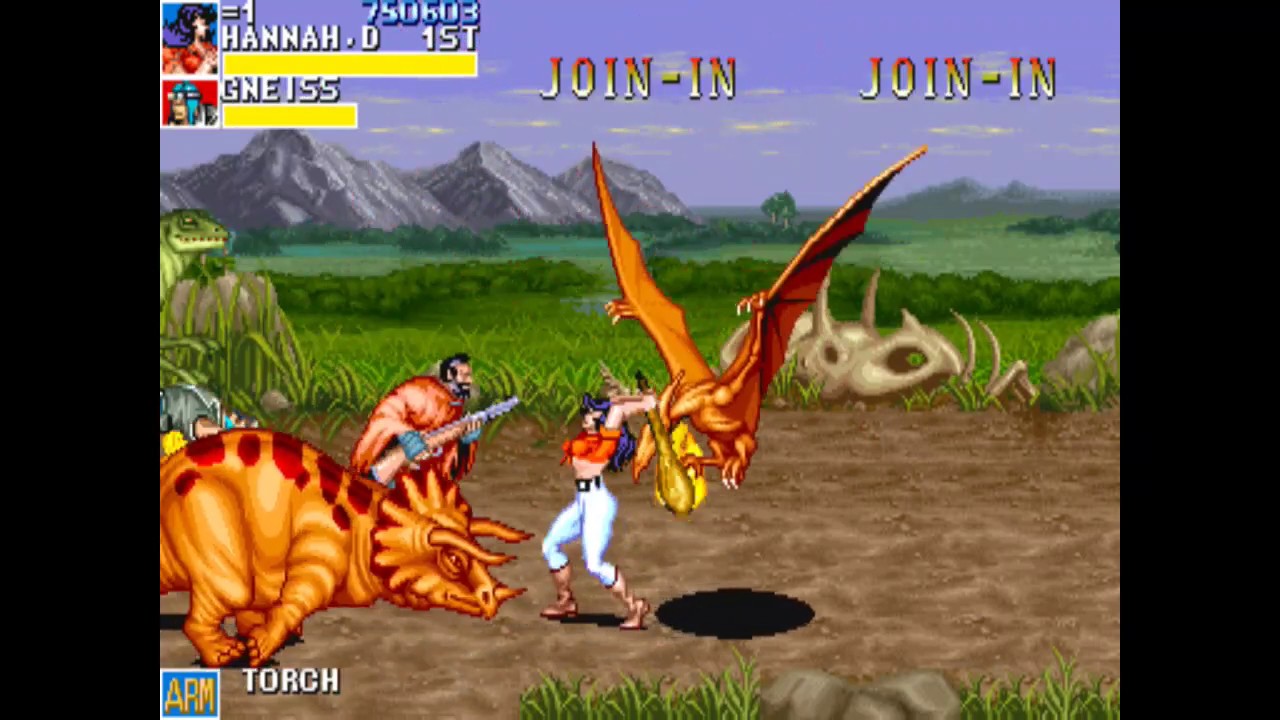 Cadillacs and Dinosaurs (MAME) [60FPS] YouTube