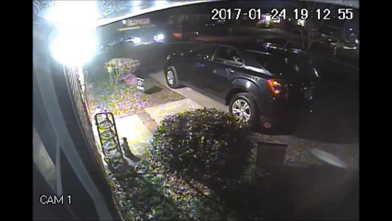 Footage of a Vehicle Larceny