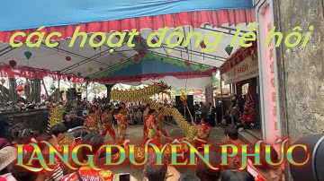 Một số nghi lễ truyền thống làng duyên phúc