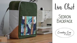 No Longer Live Chat: Sedron Backpack (Materials, tools, etc)