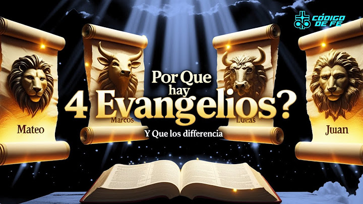 Por qué hay 4 Evangelios? La DIFERENCIA entre Mateo, Marcos, Lucas y Juan te sorprenderá 😱📖
