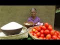 Tomato Rice Recipe by Grandma ❤ Village Life