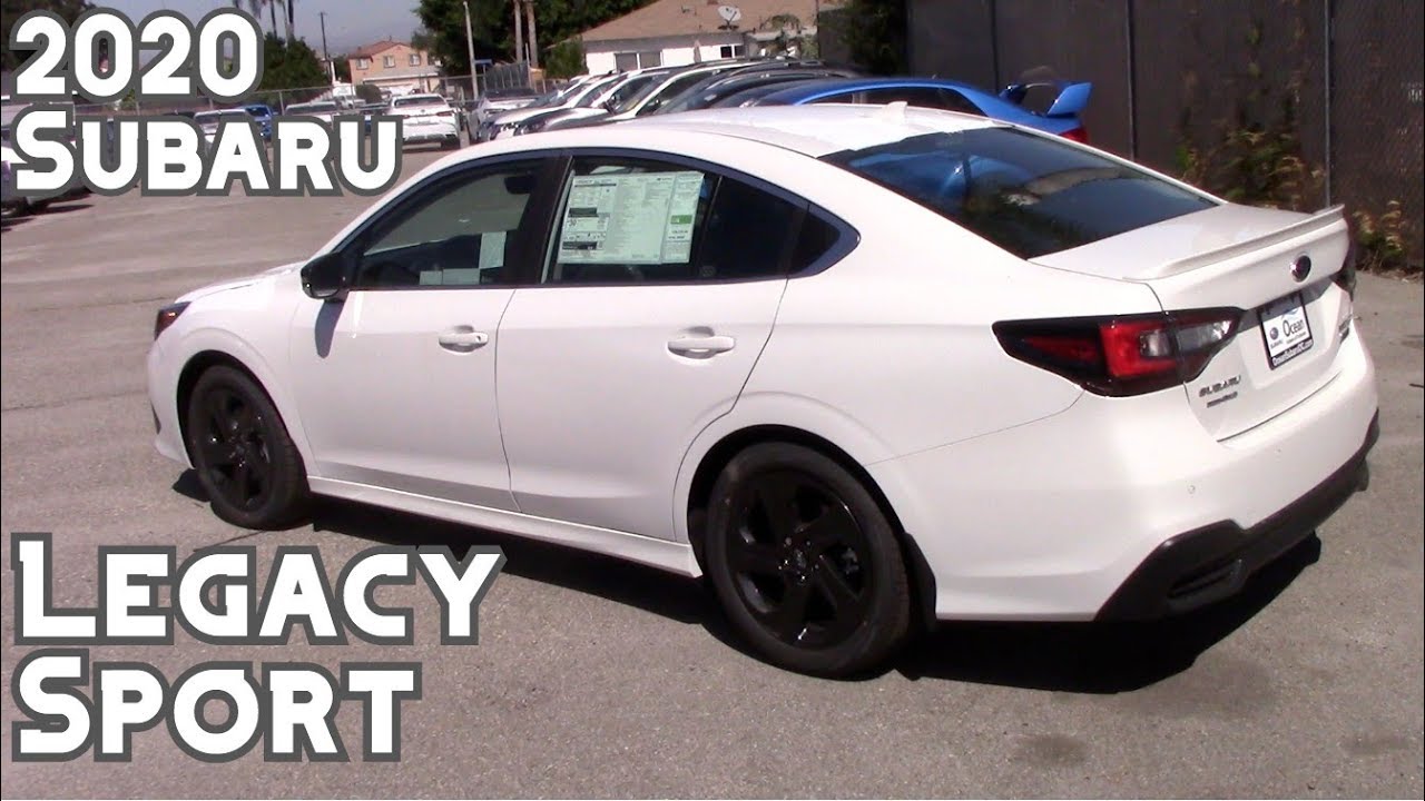 2020 Subaru Legacy Sport with 11.6" Touchscreen