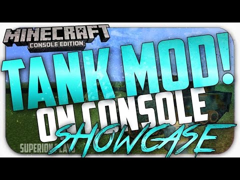 *NEW* TANK Mod for Minecraft Console w/ Download link!