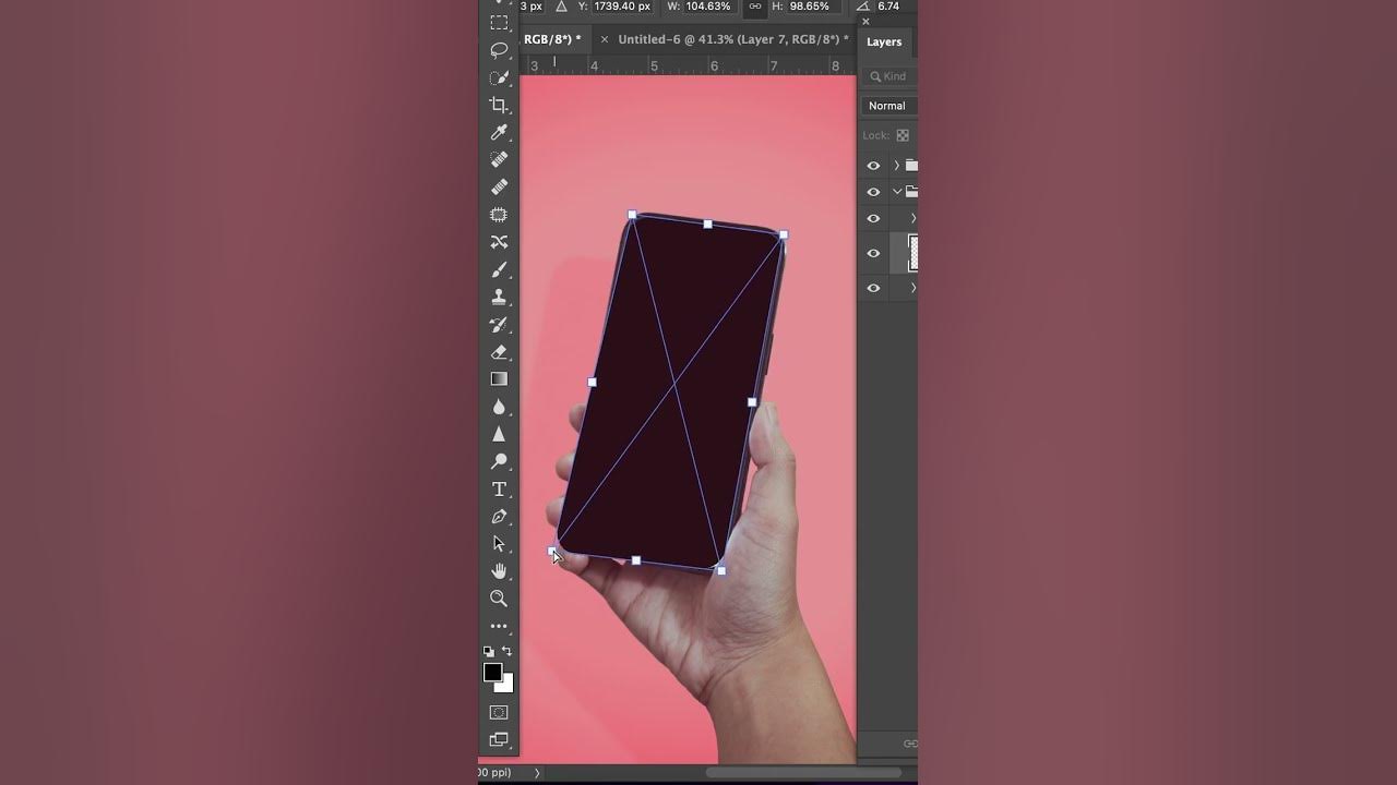 How to create a smart object in photoshop in 15 sec!