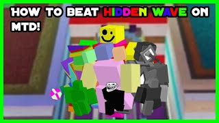 How to beat Hidden Wave on Master Tower Defense!